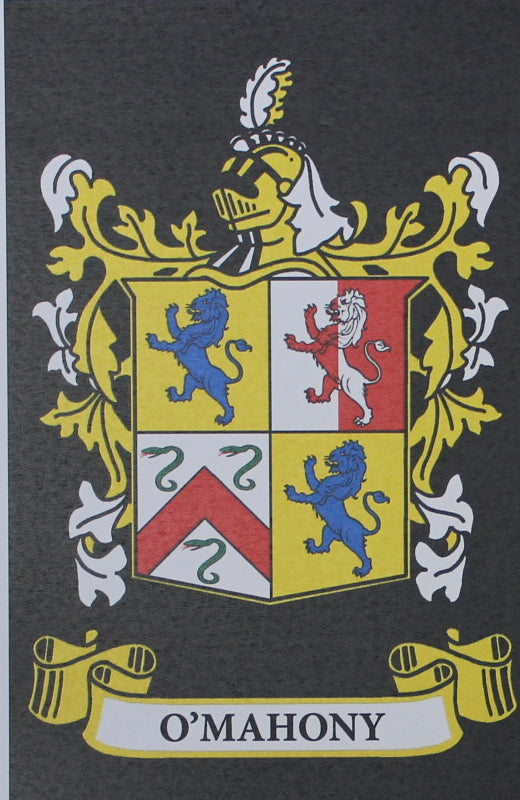 O’Mahony - Irish American Surname Heraldry