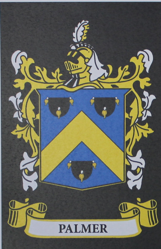 Palmer - Irish Surname Coat of Arms Family Crest Heraldry