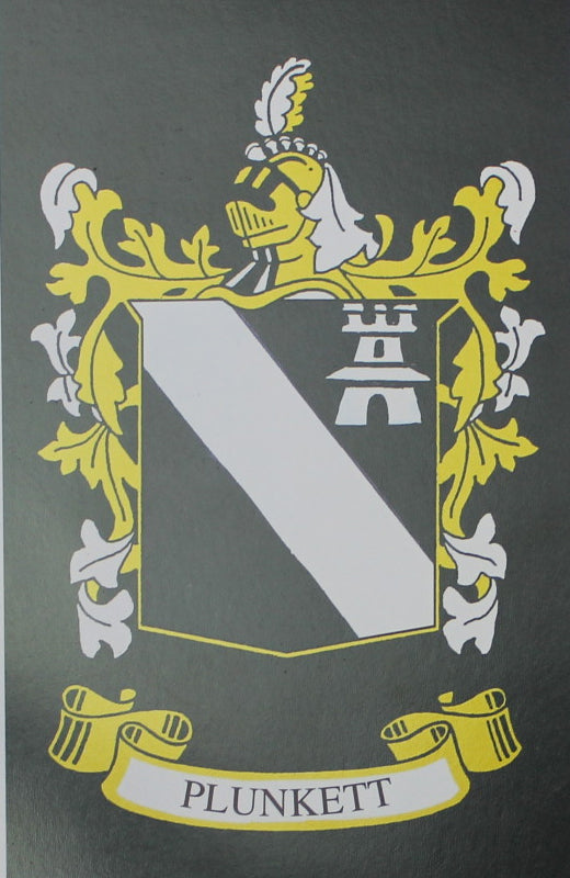 Plunkett - Irish American Surname Heraldry