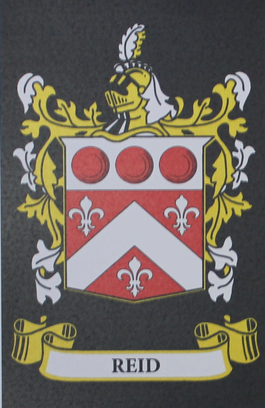 Reid - Irish Surname Heraldry