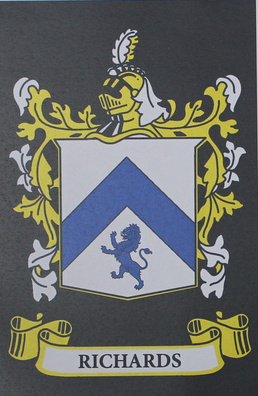 Richards - Irish American Surname Heraldry