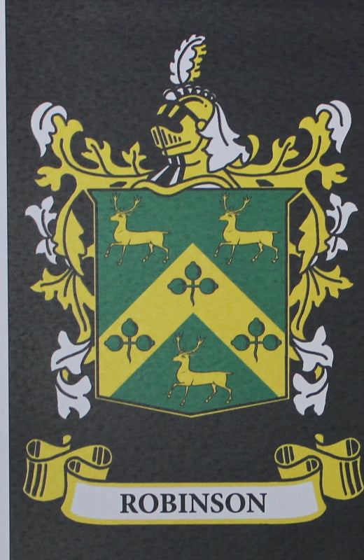 Robinson - Irish American Surname Heraldry