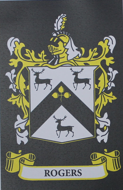 Rogers - Irish Surname Coat of Arms Family Crest Heraldry