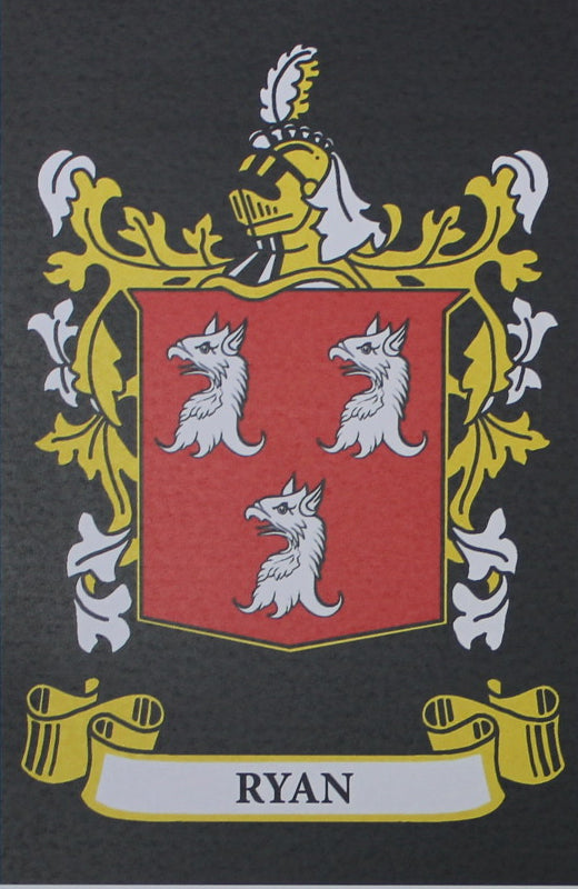 Ryan - Irish American Surname Heraldry