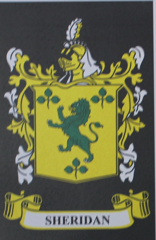 Sheridan - Irish American Surname Heraldry