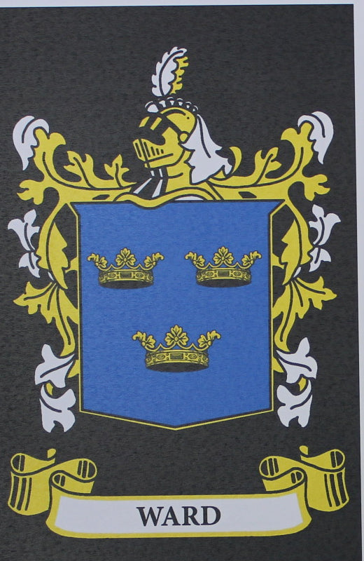 Ward - Irish Surname Coat of Arms Heraldry