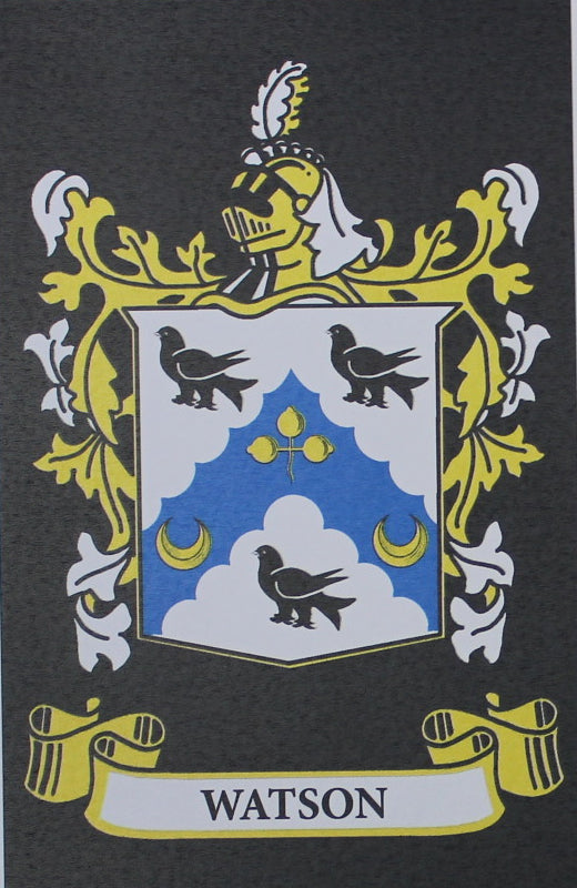 Watson - Irish Surname Heraldry
