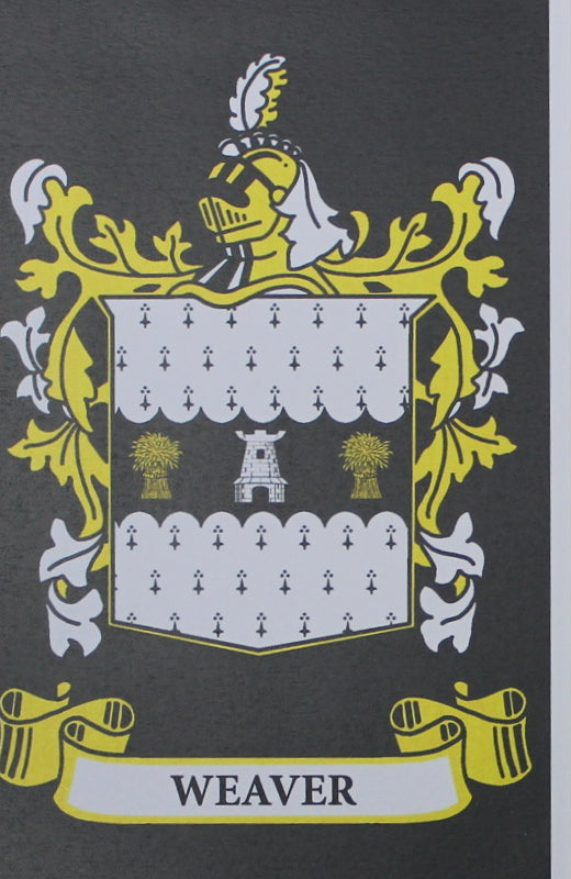 Weaver - Irish Surname Heraldry