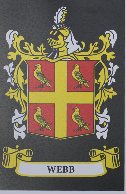 Webb - Irish American Surname Heraldry