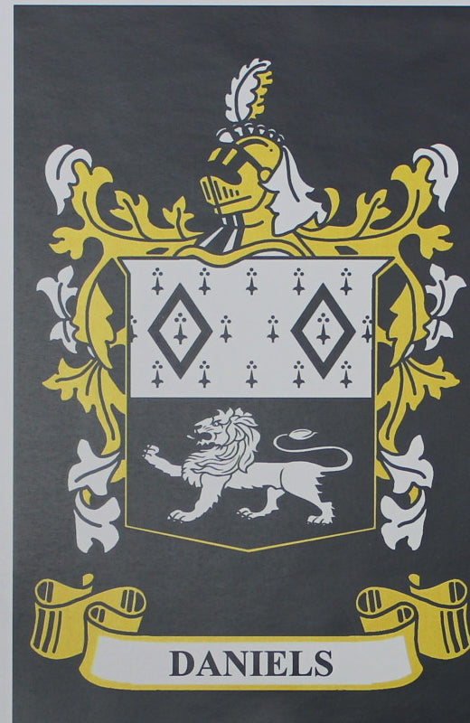 Daniels - Irish American Surname Heraldry