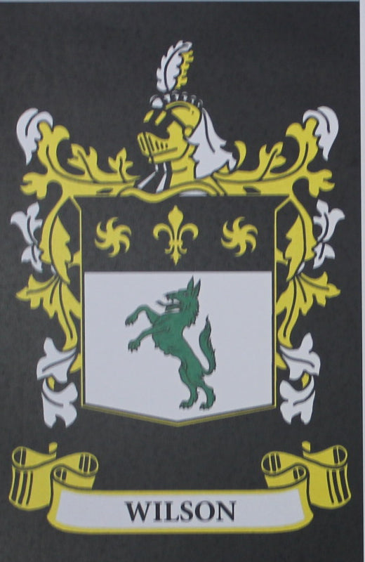 Wilson - Irish Surname Coat of Arms Heraldry