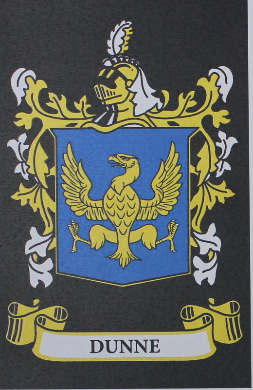 Dunne - Irish American Surname Heraldry