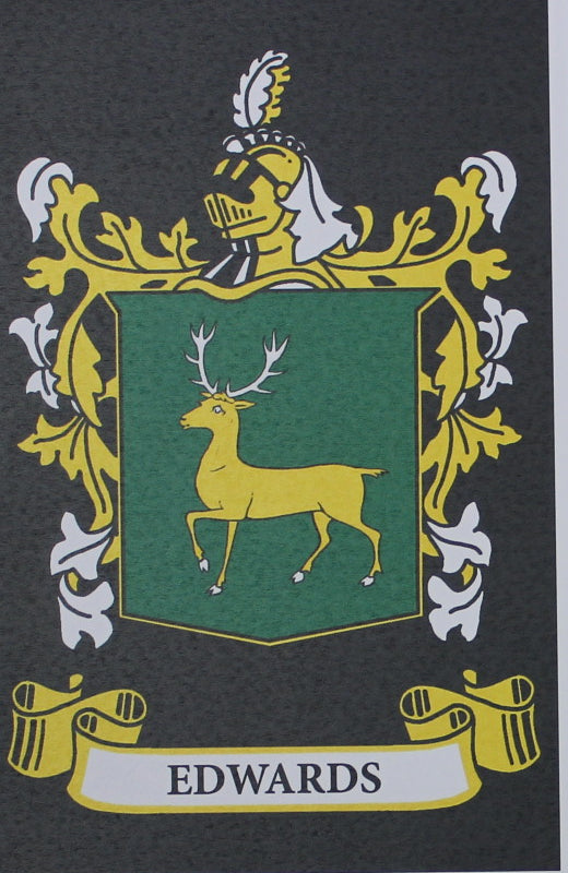 Edwards - Irish American Surname Coat of Arms Heraldry