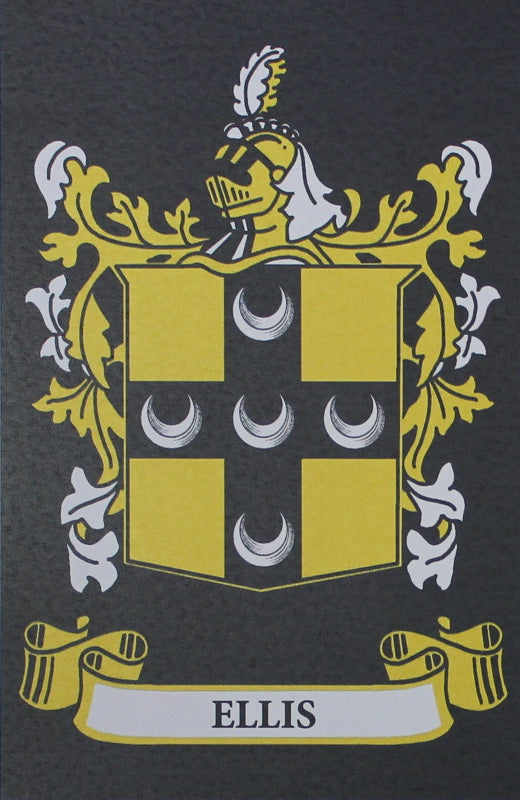 Ellis - Irish American Surname Heraldry