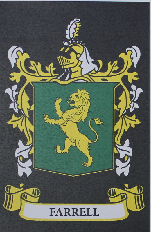 Farrell - Irish American Surname Heraldry