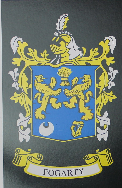 Fogarty - Irish Surname Coat of Arms Family Crest Heraldry