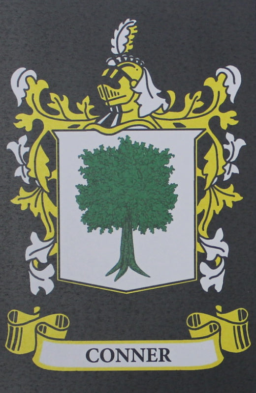 Conner - Irish Surname Coat of Arms Family Crest Heraldry