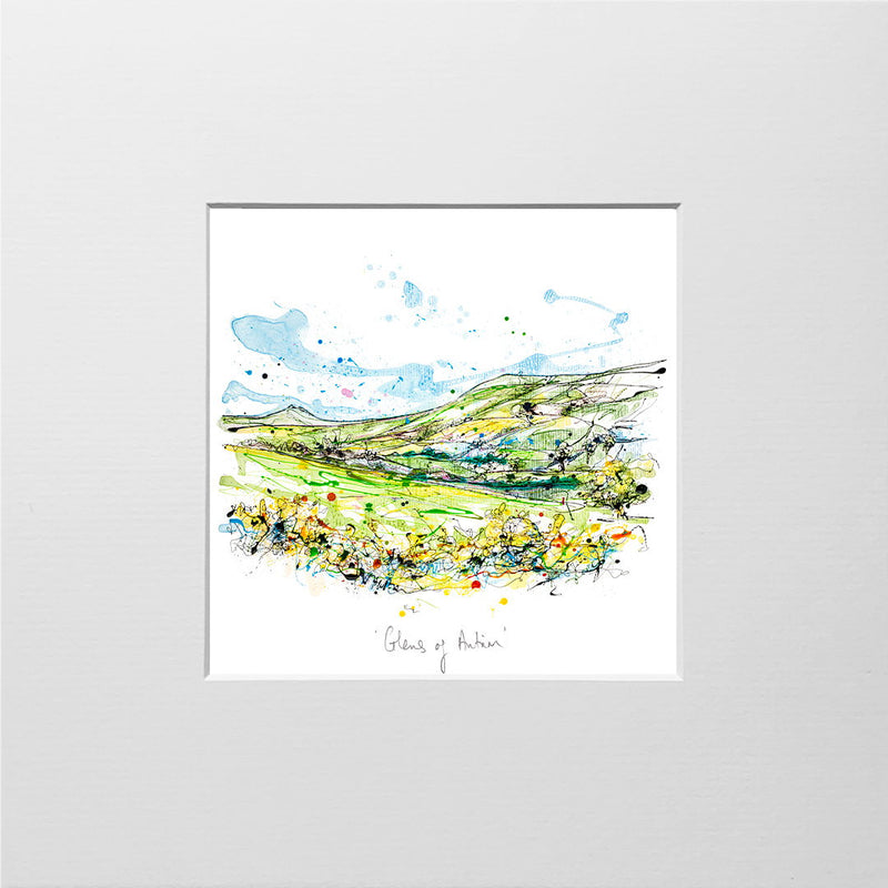 Glens of Antrim - Northern Ireland Print with Size and Presentation Options