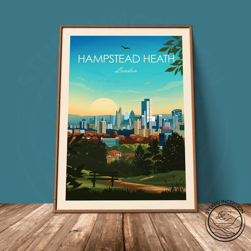 Hampstead Heath Traditional Style Print