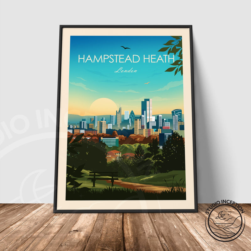 Hampstead Heath Traditional Style Print