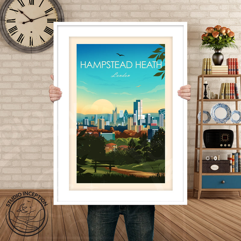 Hampstead Heath Traditional Style Print