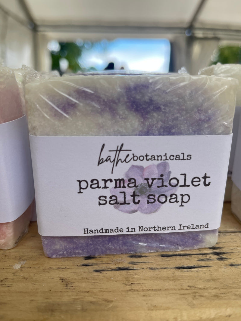 Parma Violet salt soap