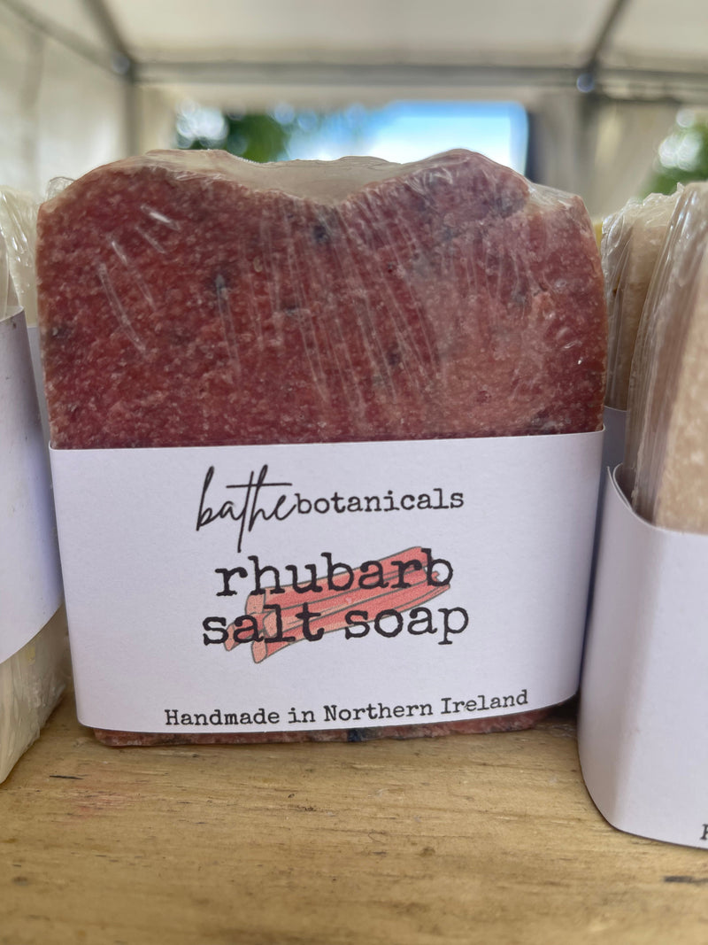 Rhubarb Salt soap