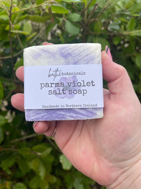 Parma Violet salt soap