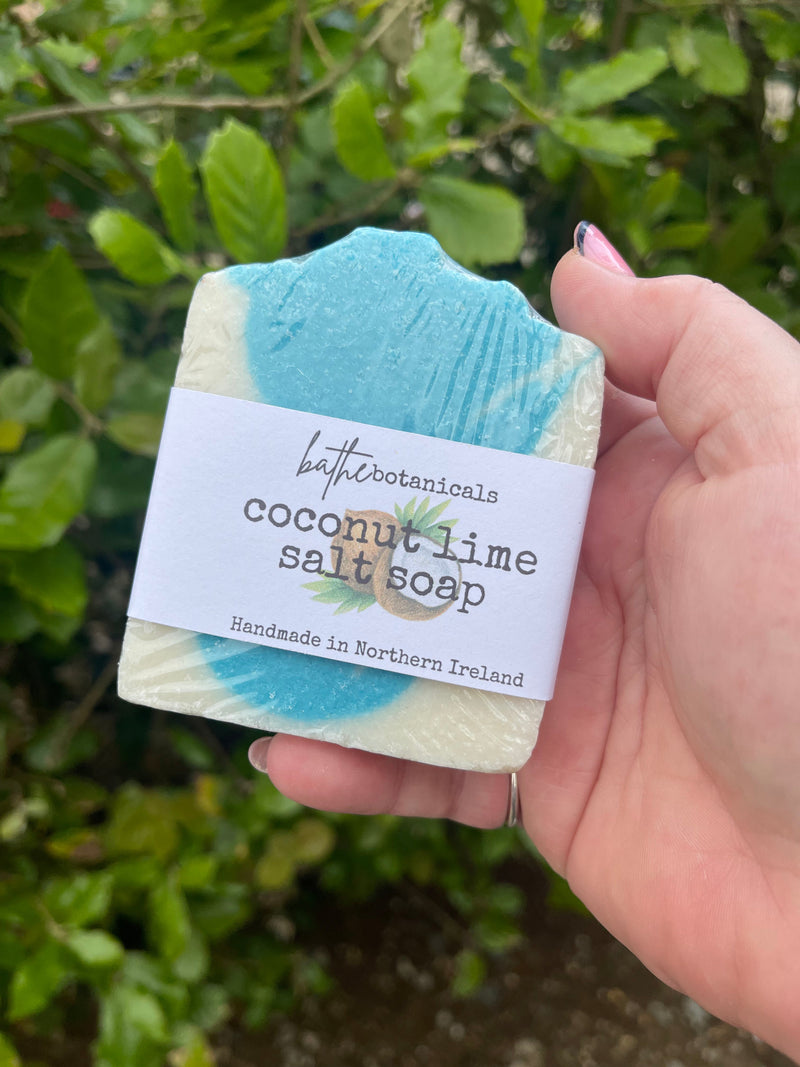 Coconut Lime salt soap