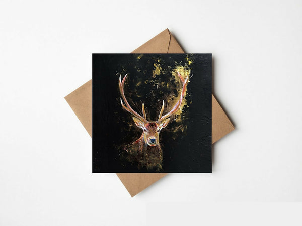 Mystic Stag- The Greeting card