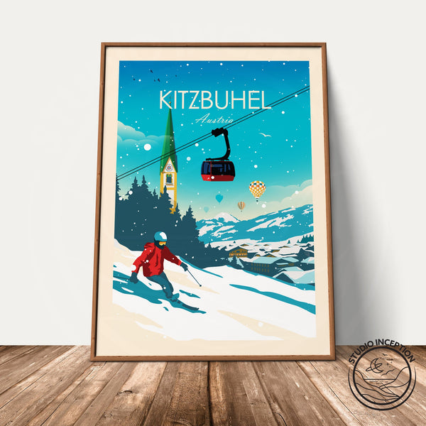 Kitzbuhel Traditional Style Print