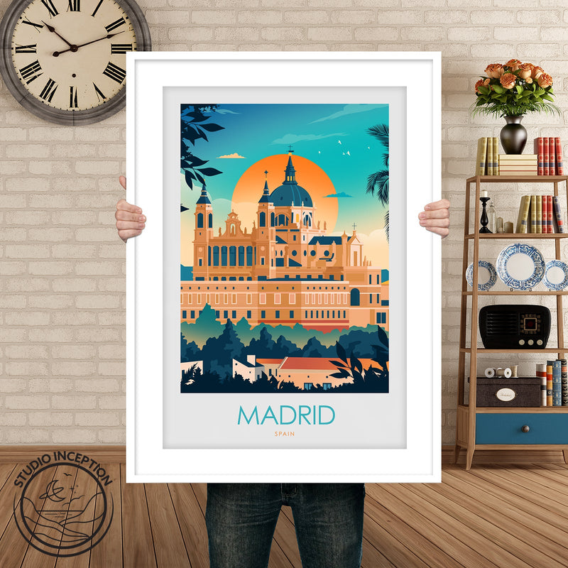 Madrid Minimalist Print