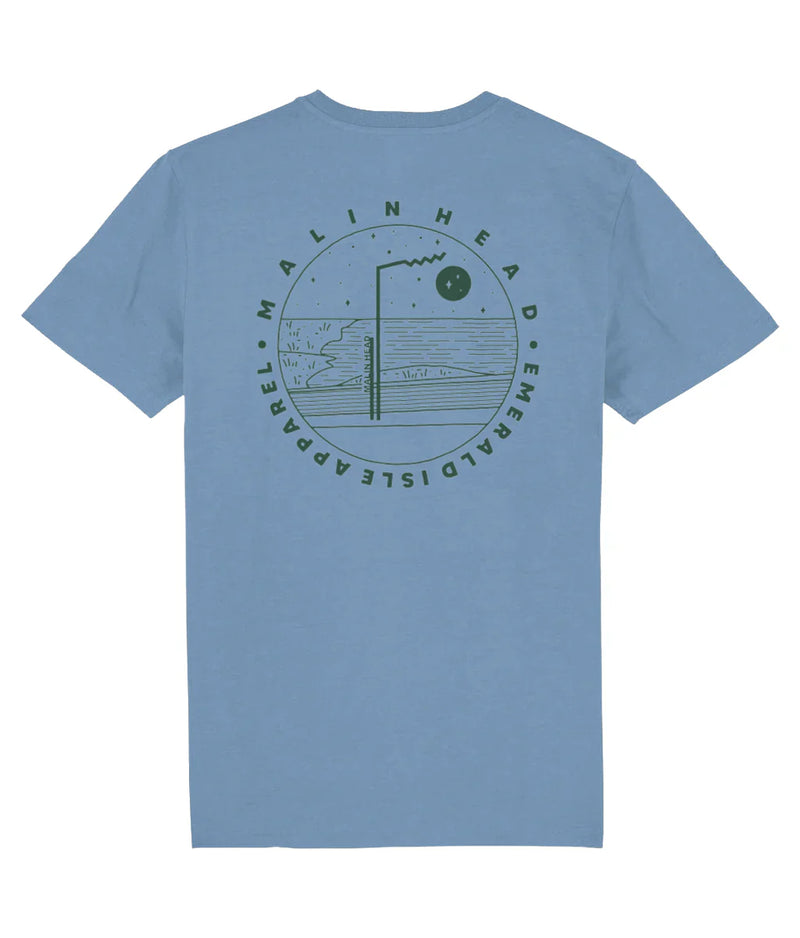 Heather Blue Emerald Isle Apparel T-Shirt