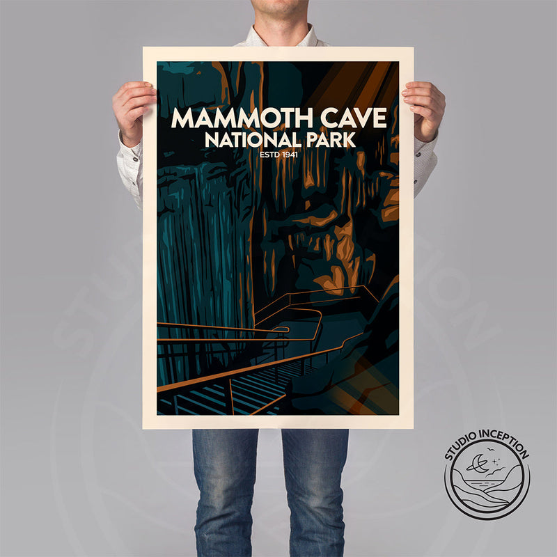 Mammoth Cave National Park Traditional Style Print