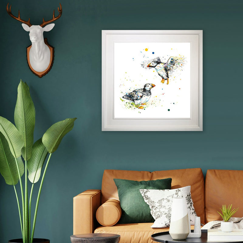 Once in a Lifetime - Atlantic Puffin Print with Size and Presentation Options