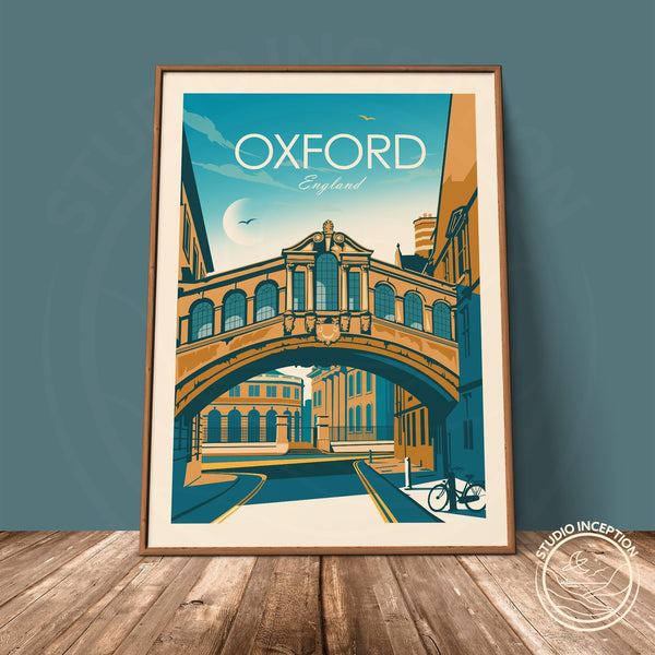 Oxford Traditional Style Print