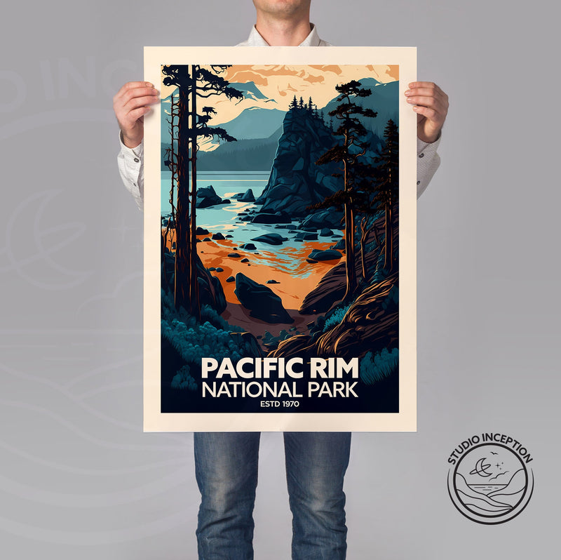 Pacific Rim Traditional Style Print