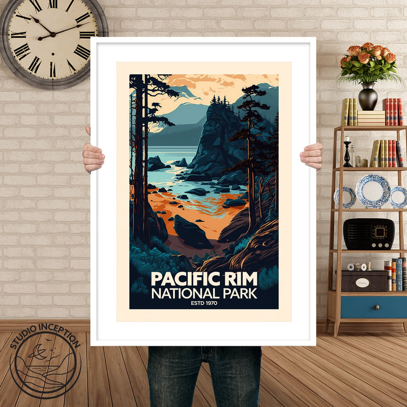 Pacific Rim Traditional Style Print