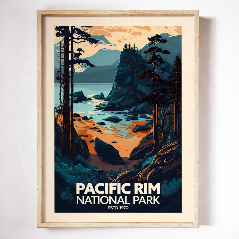 Pacific Rim Traditional Style Print