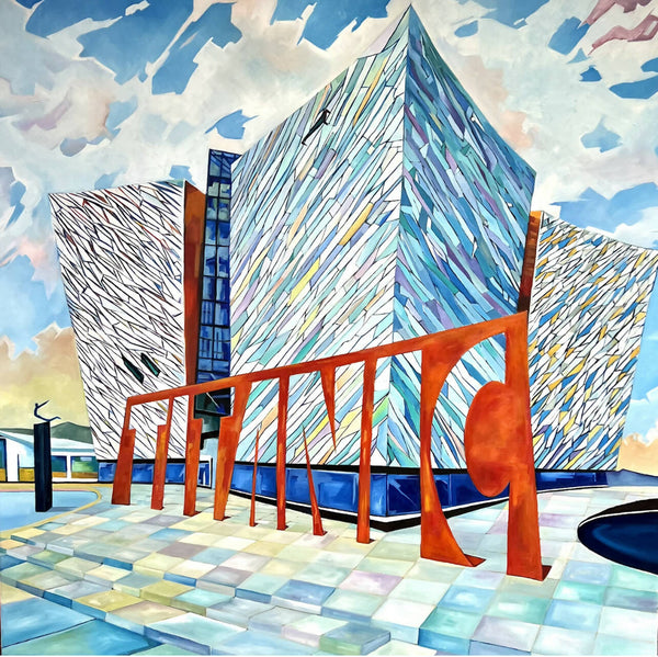 Titanic Building - Vibrant Giclée Print