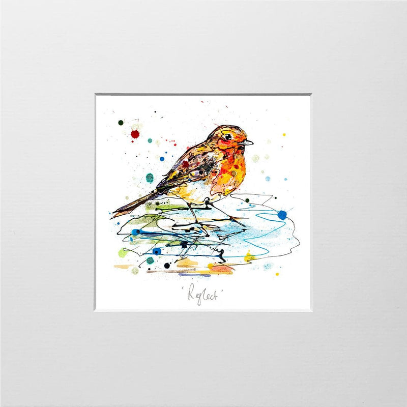 Reflect - Robin Print with Size and Presentation Options