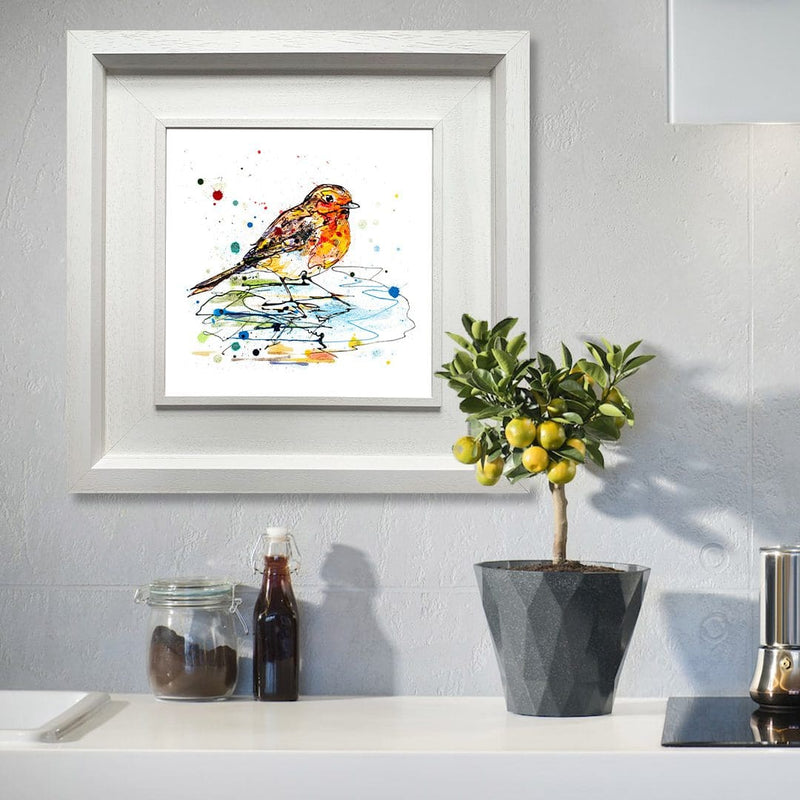 Reflect - Robin Print with Size and Presentation Options