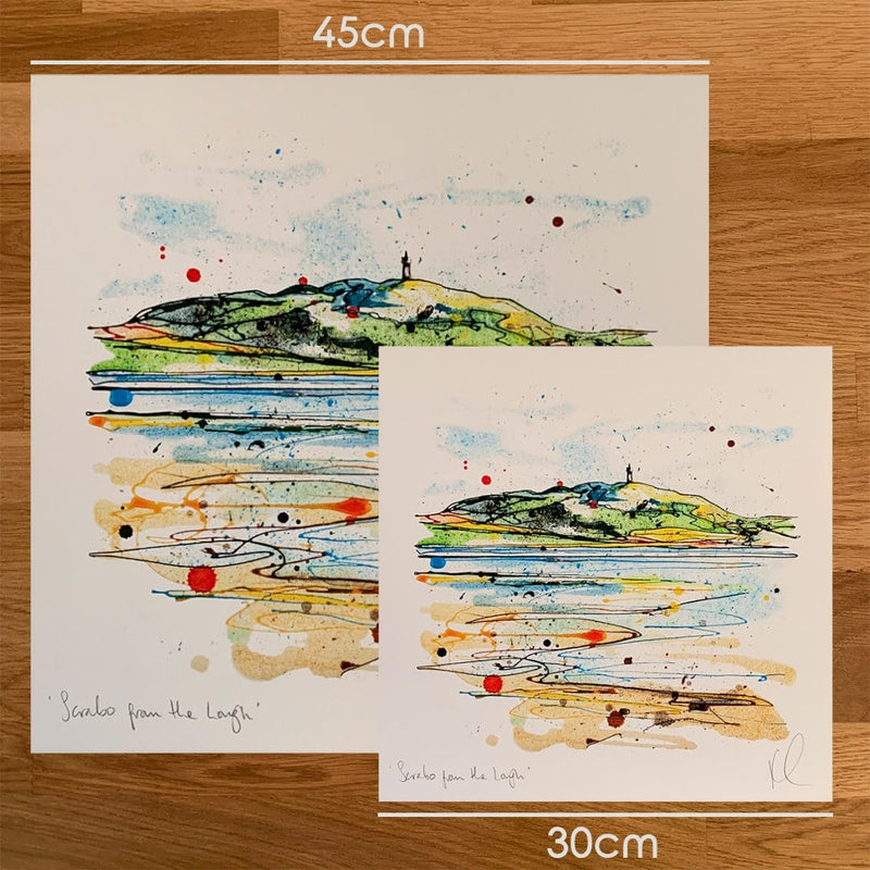 Scrabo From The Lough - Northern Ireland Print with Size and Presentation Options