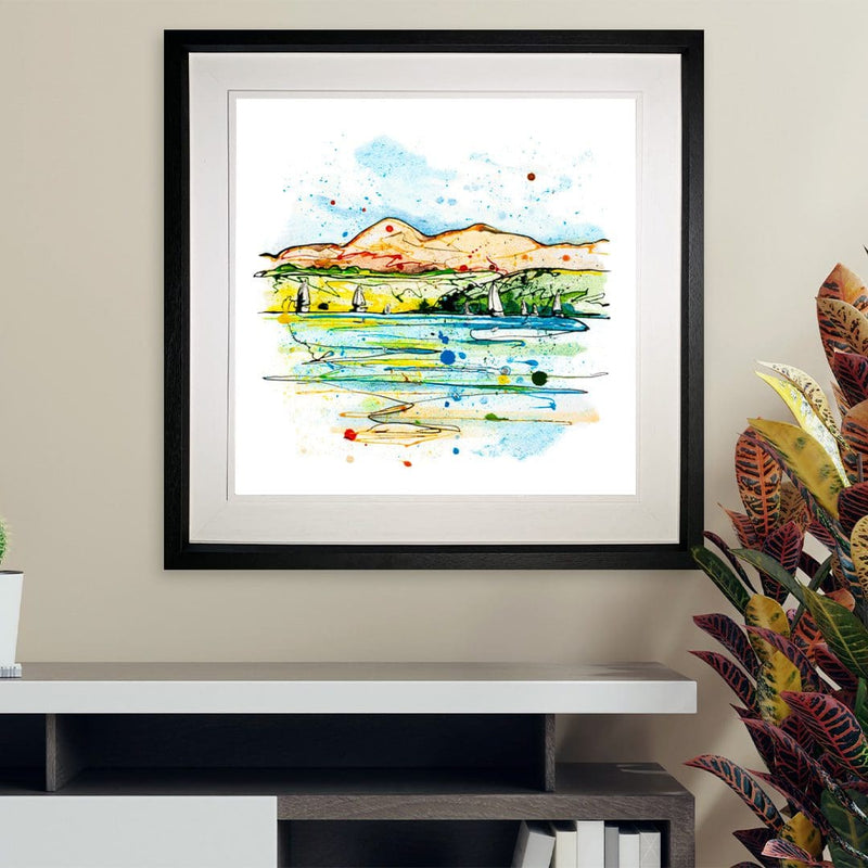 Set Sail, Strangford Lough - Northern Ireland Print with Size and Presentation Options