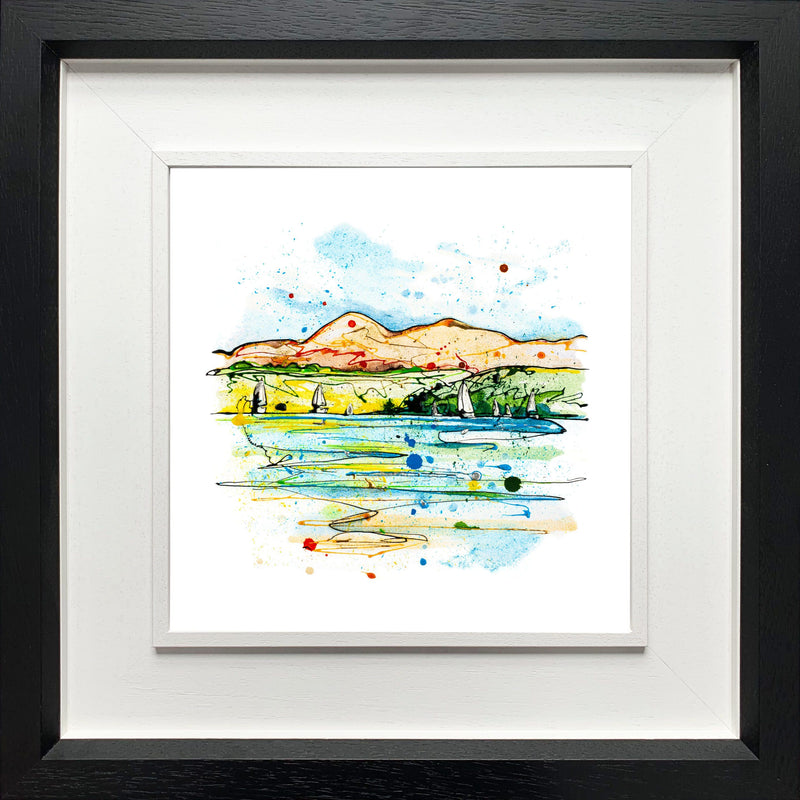 Set Sail, Strangford Lough - Northern Ireland Print with Size and Presentation Options