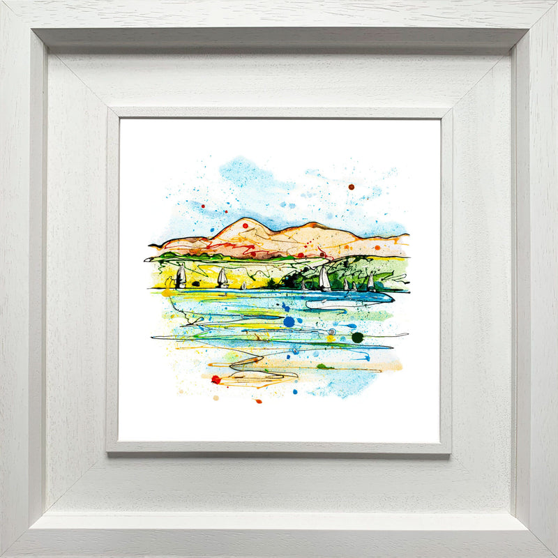 Set Sail, Strangford Lough - Northern Ireland Print with Size and Presentation Options