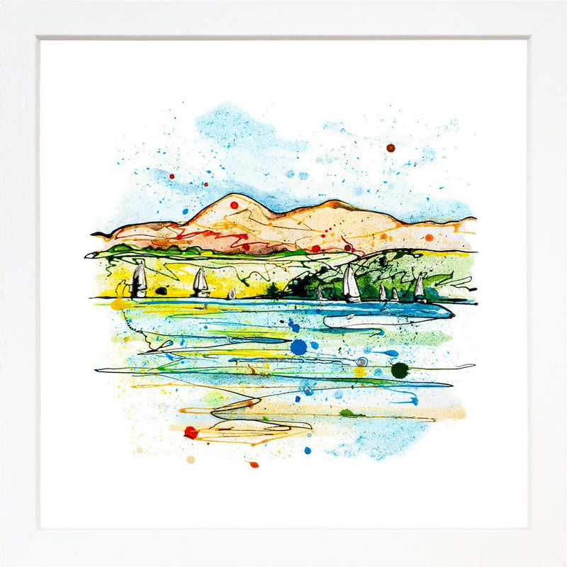 Set Sail, Strangford Lough - Northern Ireland Print with Size and Presentation Options