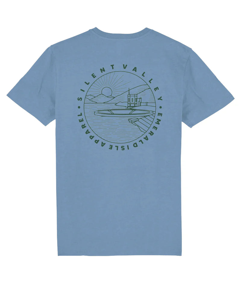 Heather Blue Emerald Isle Apparel T-Shirt