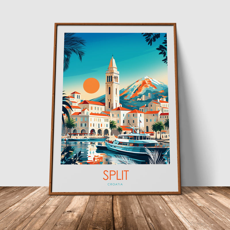 Split Minimalist Print