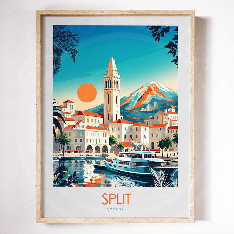 Split Minimalist Print